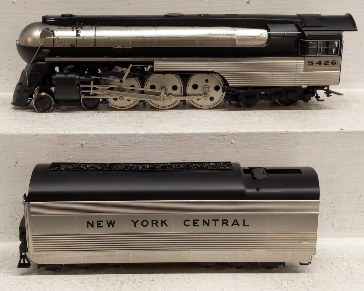 Sunset Models O Brass NYC J-3 Hudson Empire State Steam Engine & Tender #5426 EX/Box