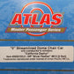 Atlas 3002153-2 O Western Pacific "Silver Feather" Vista Dome-Chair Car (2 Rail) EX/Box