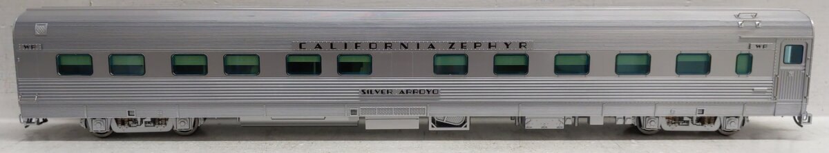 Atlas 3002178-3 O WP Cali Zephyr "Silver Arroyo" 10-6 Sleeping Car (2 Rail) LN/Box