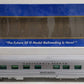 Atlas 3002178-3 O WP Cali Zephyr "Silver Arroyo" 10-6 Sleeping Car (2 Rail) LN/Box