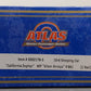 Atlas 3002178-3 O WP Cali Zephyr "Silver Arroyo" 10-6 Sleeping Car (2 Rail) LN/Box