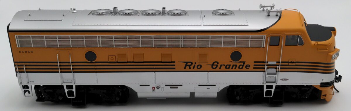 Atlas 30124011 O D&RGW EMD F7A Early Phase 1 Diesel Locomotive #5611 (2 Rail)