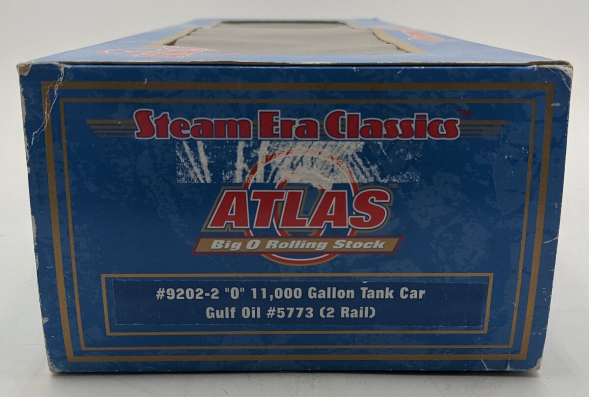 Atlas 9202-2 O Gulf Oil 11,000 Gallon Tank Car #5773 (2-Rail) LN/Box
