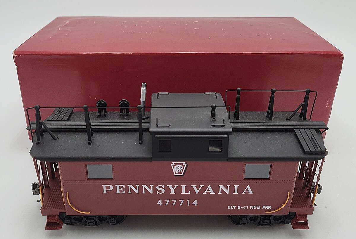 Brass Works 477714 American Caboose Collection Pennsylvania N5B Caboose 2-Rail LN/Box