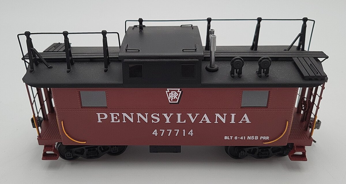 Brass Works 477714 American Caboose Collection Pennsylvania N5B Caboose 2-Rail LN/Box