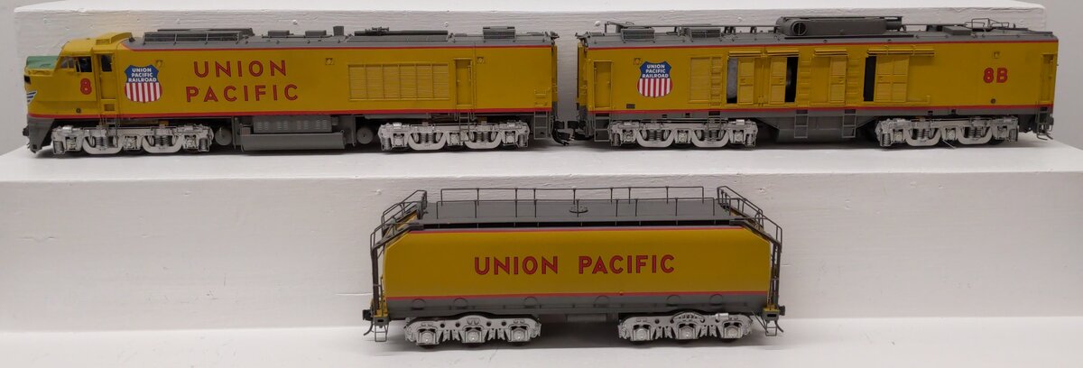 Overland 1-30 O Scale Brass UP Gas Turbine Diesel Locomotive Set #8 (2-Rail) EX/Box