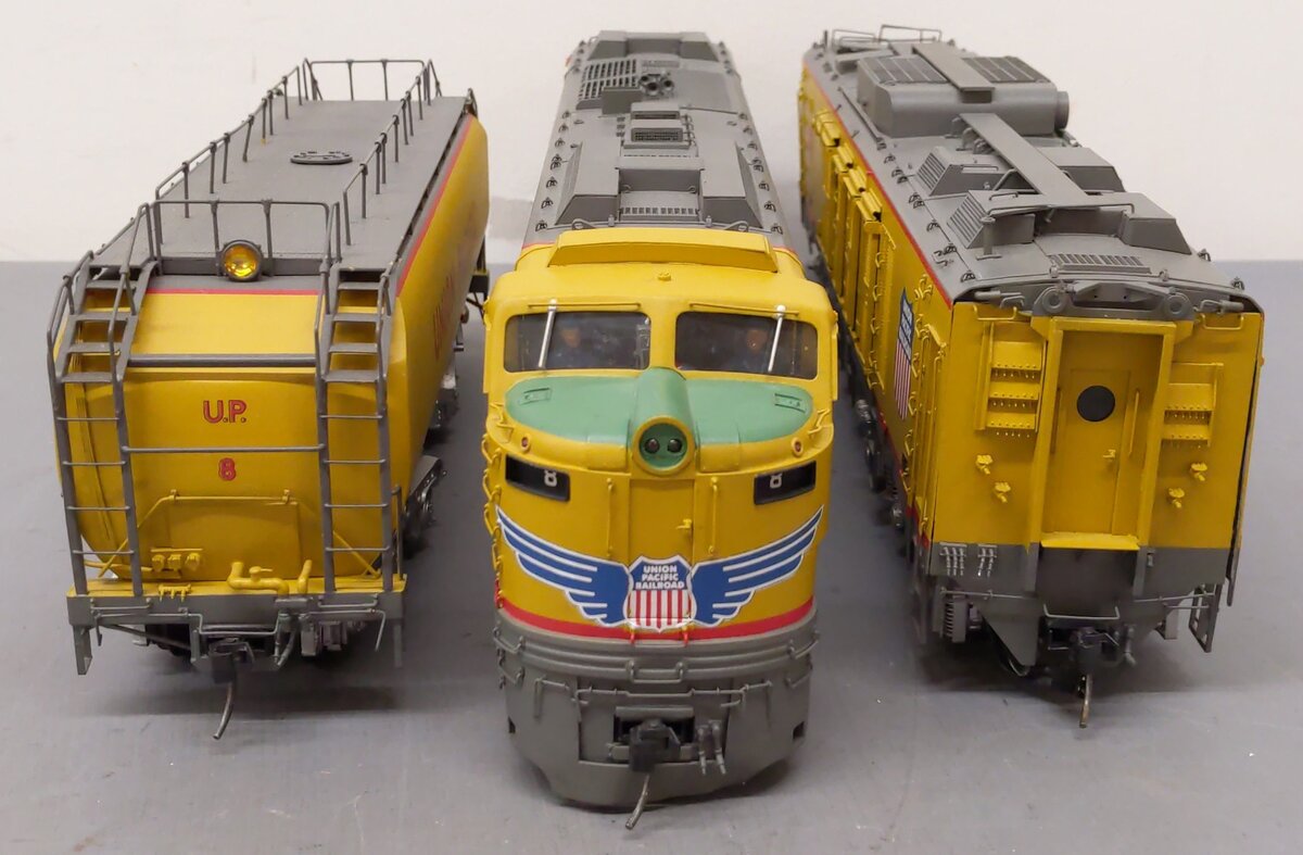 Overland 1-30 O Scale Brass UP Gas Turbine Diesel Locomotive Set #8 (2-Rail) EX/Box
