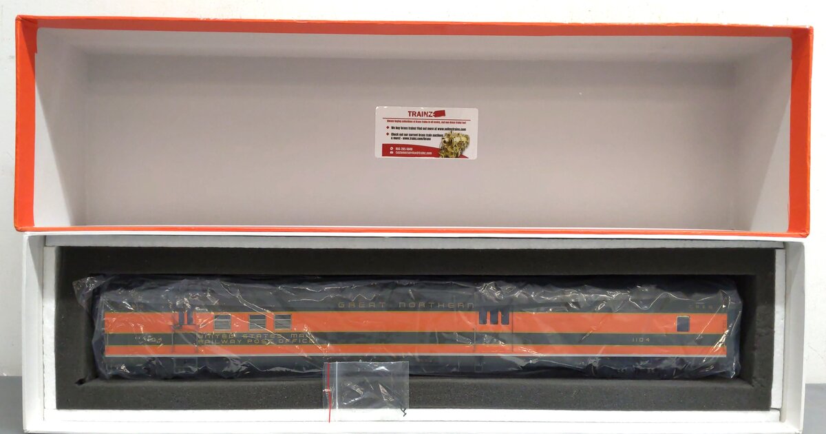 Precision Scale Co. 17411-1 O Scale BRASS GN RPO/Baggage Car #1104 [2-Rail] LN/Box