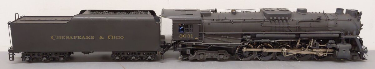 Westside Model Co. O Brass C&O Class T-1 2-10-4 Steam Loco & Tender #3031 - 2R EX/Box