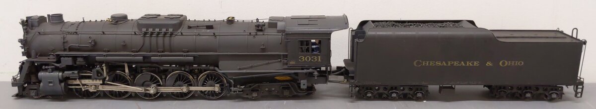 Westside Model Co. O Brass C&O Class T-1 2-10-4 Steam Loco & Tender #3031 - 2R EX/Box