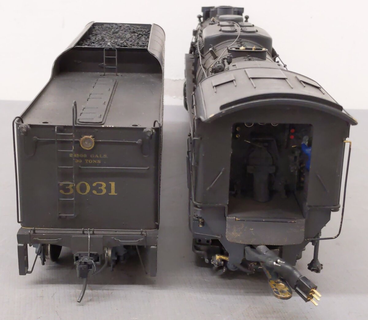 Westside Model Co. O Brass C&O Class T-1 2-10-4 Steam Loco & Tender #3031 - 2R EX/Box