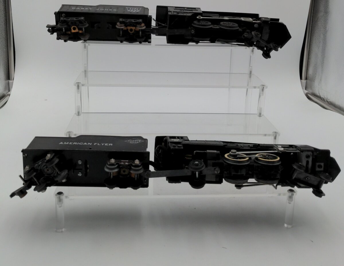 American Flyer Vintage S Postwar Steam Locomotives & Tenders # 302AC & L2001 [2] VG