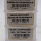 Dapol N Scale Assorted Freight Cars [6] EX/Box