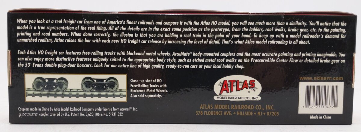 Atlas 1063-2 HO Scale Gulf Oil 11,000 Gallon Tank Car #5775 MT/Box