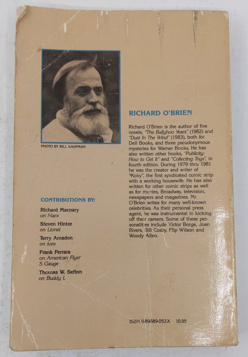 American Premium Guide To Electric Trains Paperback Book By Richard O'Brien VG