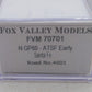 Fox Valley Models 70701 N Santa Fe EMD GP60 Diesel Locomotive #4001