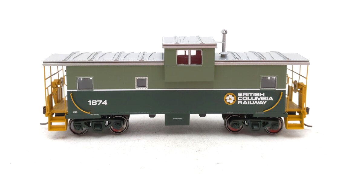Atlas 20005020 HO British Columbia Railway Extended Vision Caboose #1874
