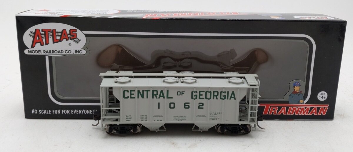 Atlas 20006556 HO Central of Georgia TM PS-2 Covered Hopper #1062