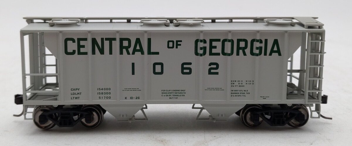 Atlas 20006556 HO Central of Georgia TM PS-2 Covered Hopper #1062