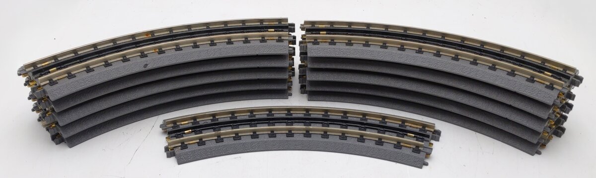 MTH 40-1002 RealTrax O31 Curved Track (11) VG