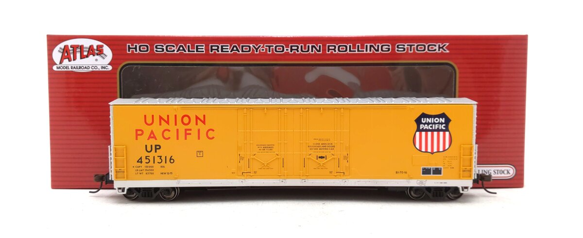 Atlas 20005419 HO Union Pacific Evans Double Plug Door Box Car #451316