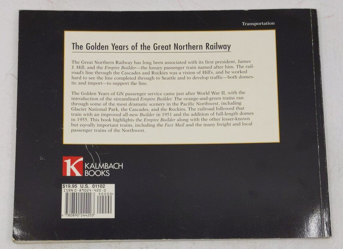 Great Northern Railway In The Pacific Northwest Paperback Book By Jeff Wilson VG