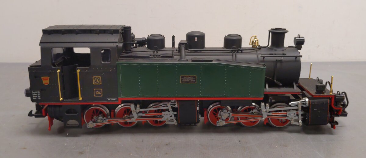 LGB 2085D G Gauge DB/ESG 0-6-6-0 Mallet Steam Locomotive #104 EX/Box
