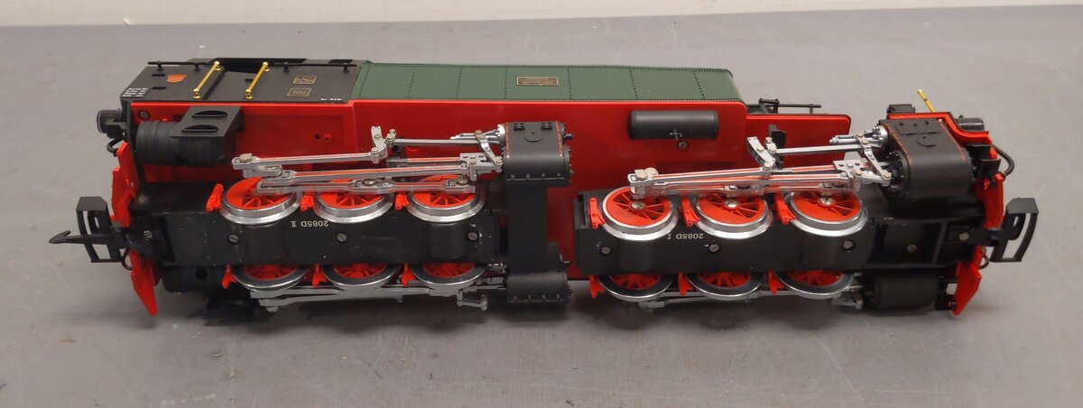 Locomotive Vapeur LGB Mallet 2085 D - Analogique DC - Avec Boîte - Bon état