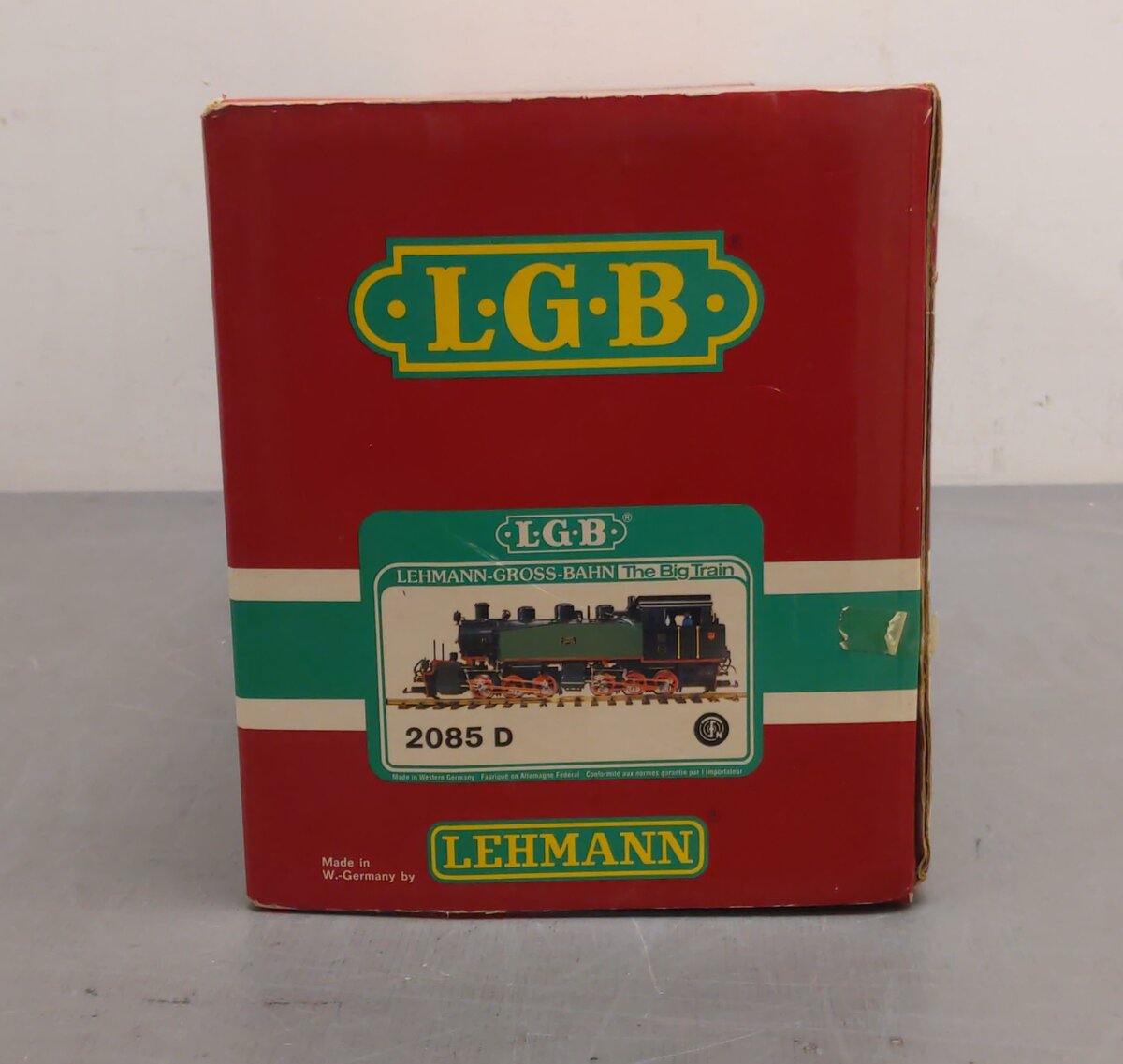 LGB 2085D G Gauge DB/ESG 0-6-6-0 Mallet Steam Locomotive #104 EX/Box