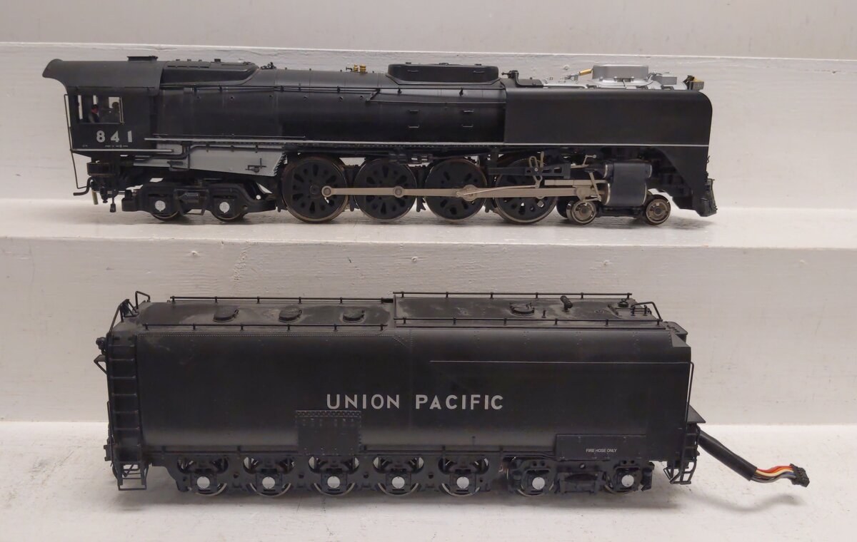3rd Rail 841 O BRASS Union Pacific FEF-3 4-8-4 Steam Engine & Tender 3-Rail -FP EX/Box