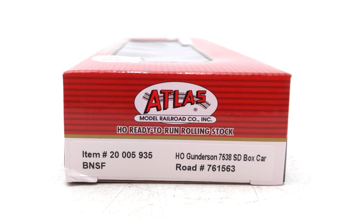 Atlas 20005935 HO Burlington Northern Santa Fe 7538 Single Door Boxcar #761563