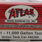 Atlas 1072-1 HO Union 11,00 Gallon Tank Car #96266 MT/Box