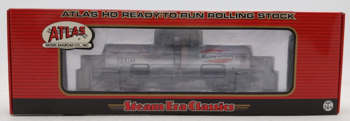 Atlas 1061-4 HO Scale Fuelane Corp. 11,000 Gallon Tank Car #134 MT/Box