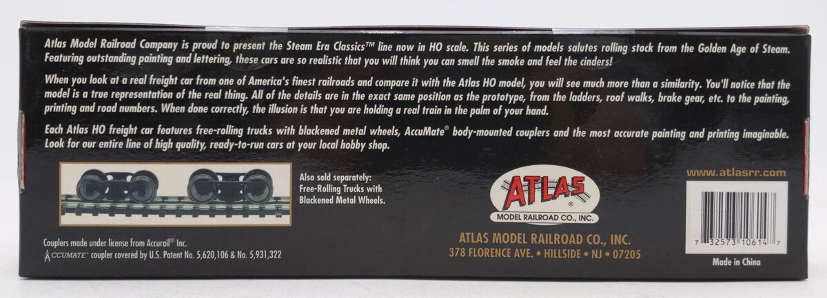 Atlas 1061-4 HO Scale Fuelane Corp. 11,000 Gallon Tank Car #134 MT/Box