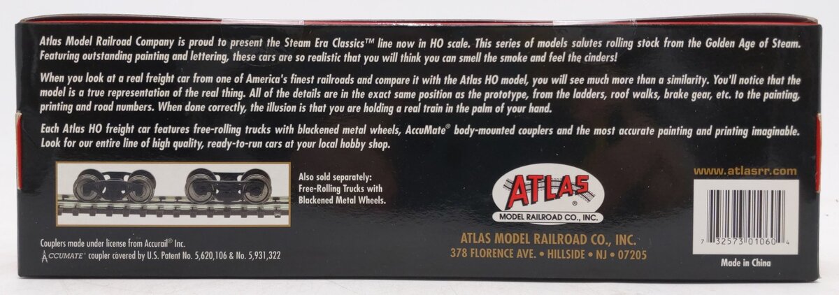 Atlas 1060 Undecorated 11,000 Gallon Tank Car