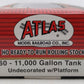 Atlas 1060 Undecorated 11,000 Gallon Tank Car
