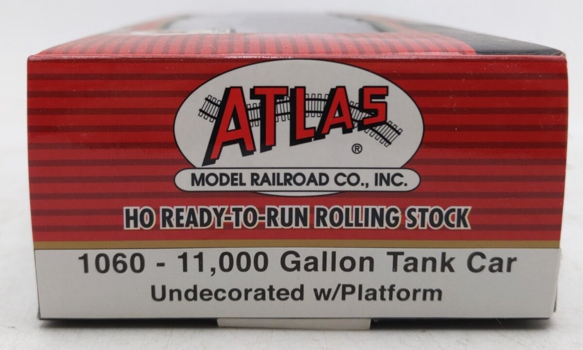 Atlas 1060 Undecorated 11,000 Gallon Tank Car