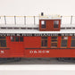 LGB 4075 G Scale Denver & Rio Grande Western Deluxe Drovers Caboose VG/Box