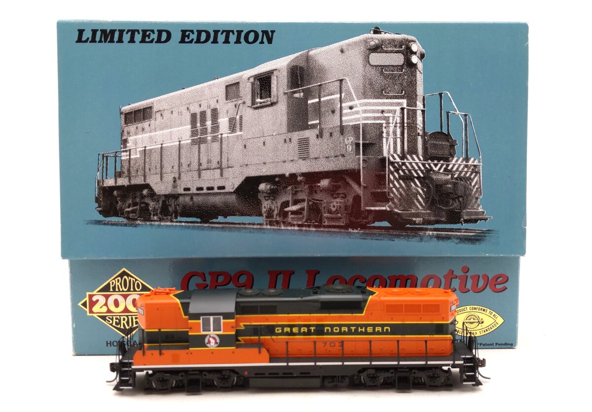 Proto 2000 23608 HO Scale Great Northern Diesel Locomotive #703 w/ DCC LN/Box