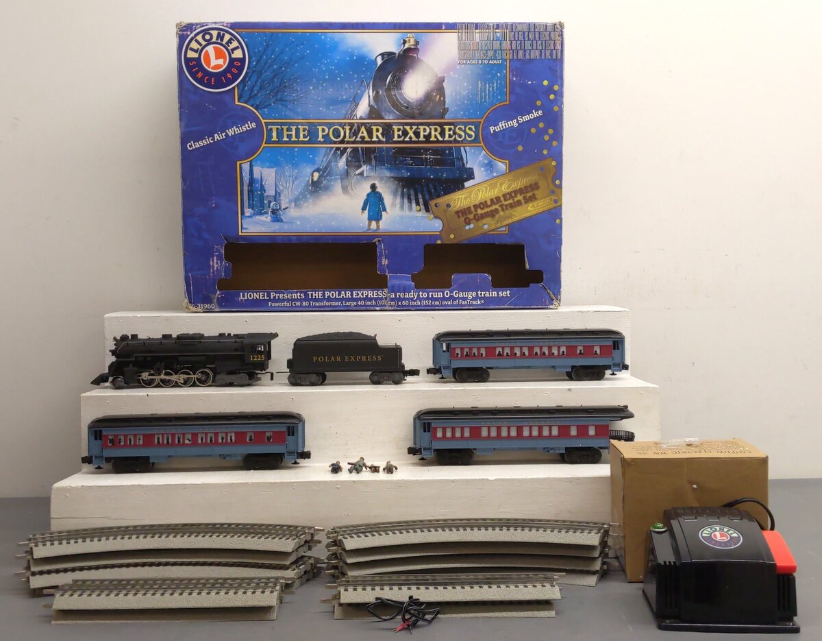 Lionel 6-31960 O Gauge Polar Express Steam Train Set (No Bell) LN/Box