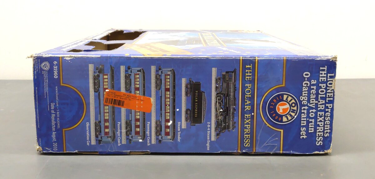 Lionel 6-31960 O Gauge Polar Express Steam Train Set (No Bell) LN/Box