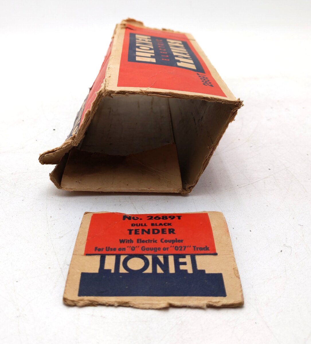 Lionel 1666 Vintage O 2-6-2 Die-Cast Steam Locomotive & w/2689T Tender/Box