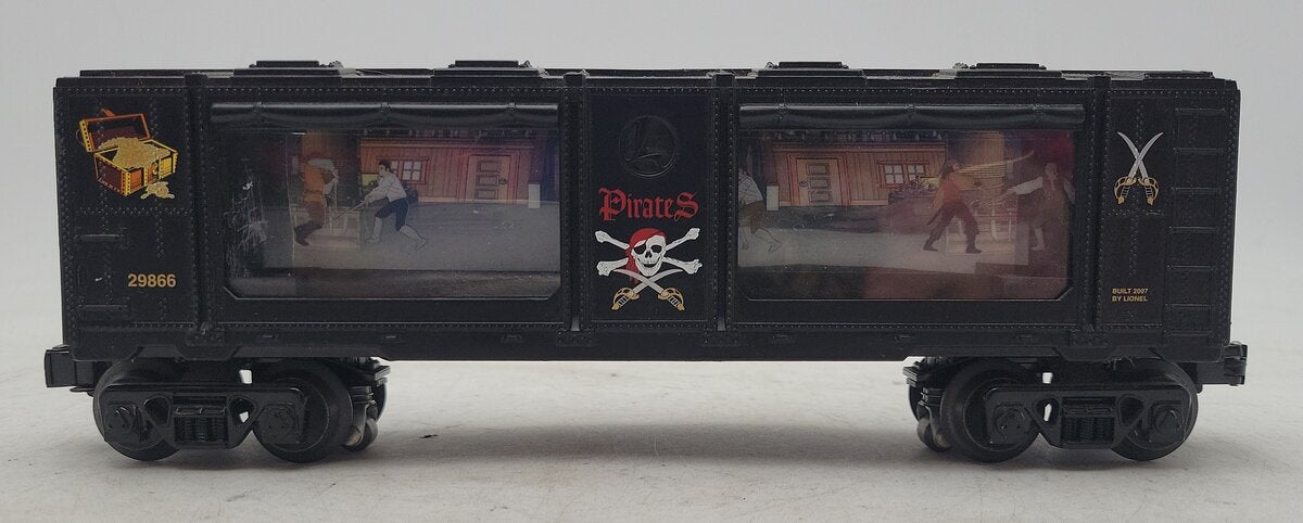 Lionel 6-29866 O Pirates Operating Aquarium Car EX