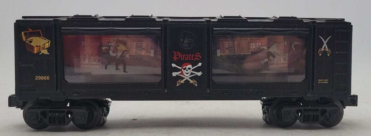 Lionel 6-29866 O Pirates Operating Aquarium Car EX