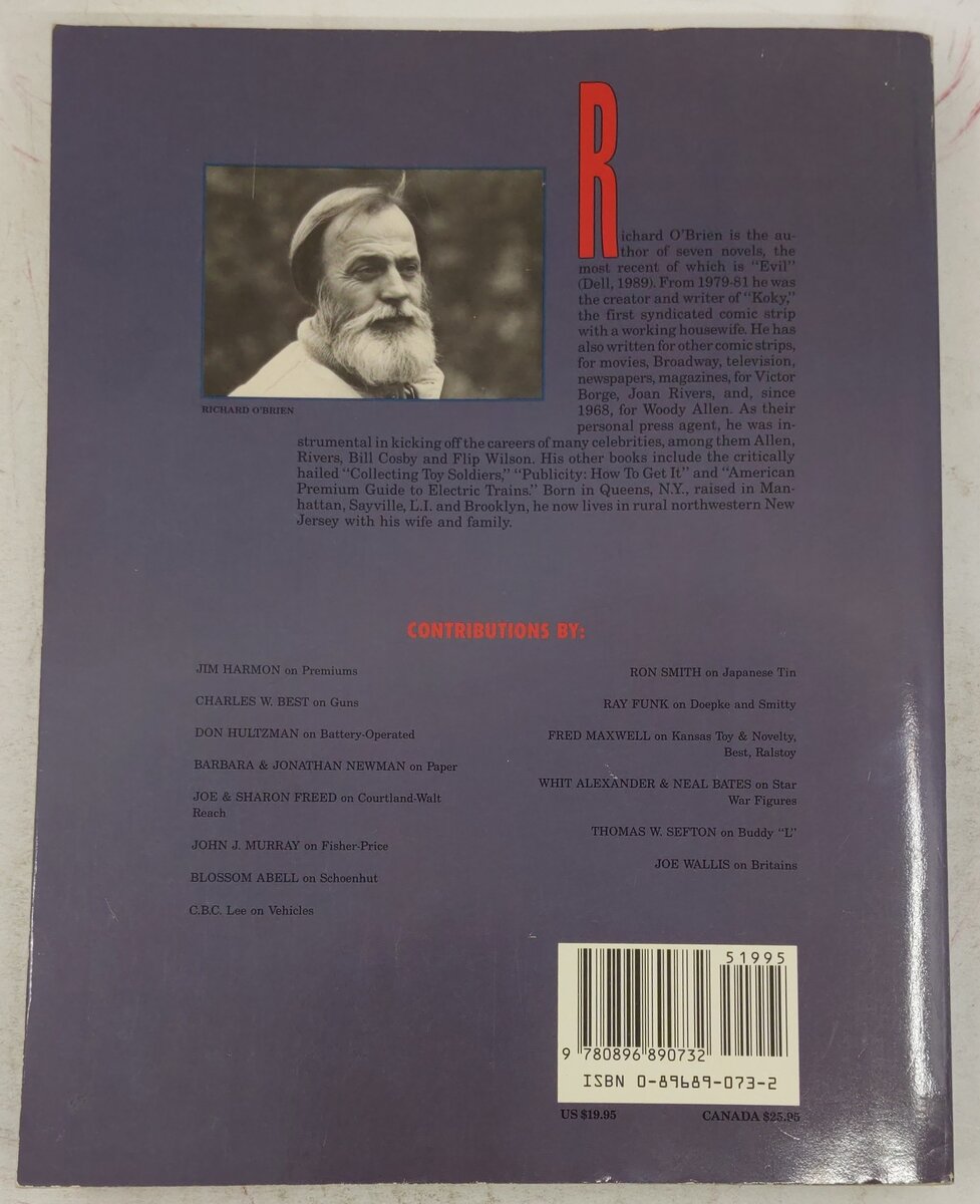 A Collectors Identification & Value Guide Collecting Toys No.5 Paperback Book VG