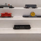 American Flyer Vintage S Postwar Freight Cars # 804, 7210, 625G, 640 & 638 [5] EX