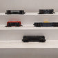 American Flyer Vintage S Postwar Freight Cars # 804, 7210, 625G, 640 & 638 [5] EX