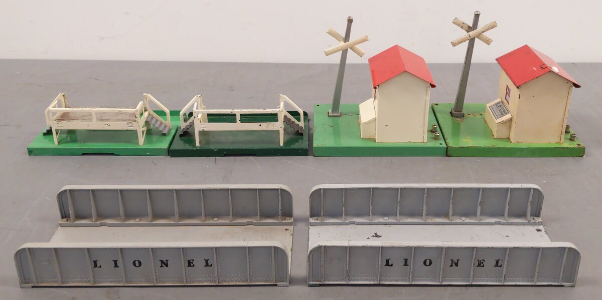 Lionel Vintage O Gauge Accessories: 314, 314, 45N, 45N, 3462P, 3462P [6] VG