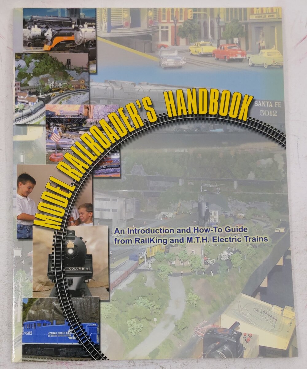 Model Railroader's Handbook Paperback Book By MTH Electric Trains EX