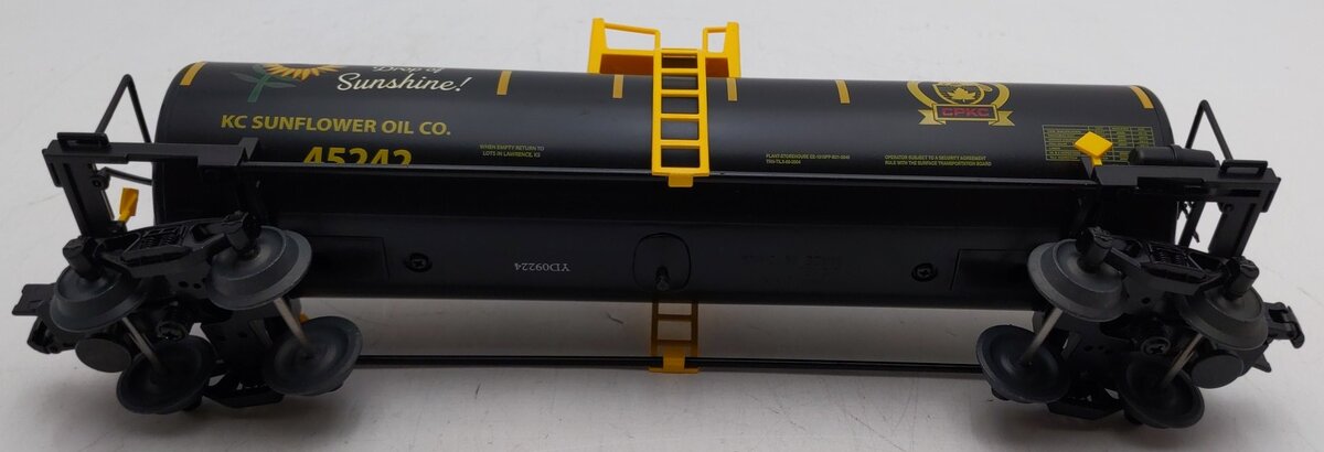 Lionel 2401100 O Gauge CPKC Sunflower Oil Tank Car #45242 LN/Box